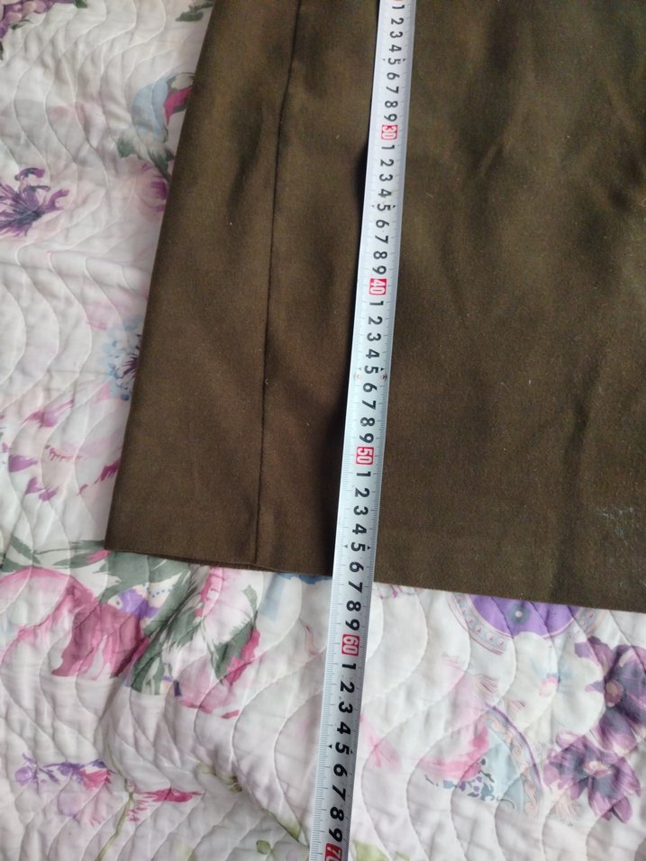 Kahverengi Midi Kalem Etek - Görsel 2