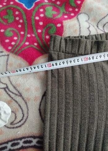 Kadın Kahverengi Triko Salaş Pantolon - Görsel 4