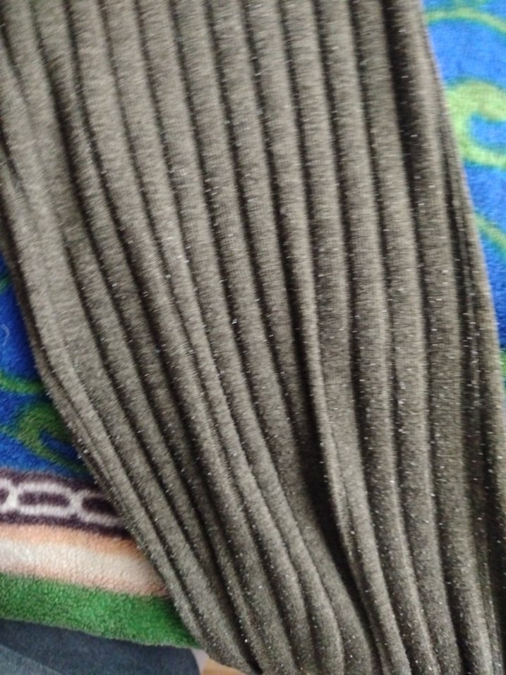 Kadın Kahverengi Triko Salaş Pantolon - Görsel 5