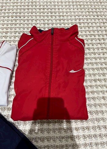 Tryon Kırmızı Fermuarlı Atletik Takım - Görsel 3