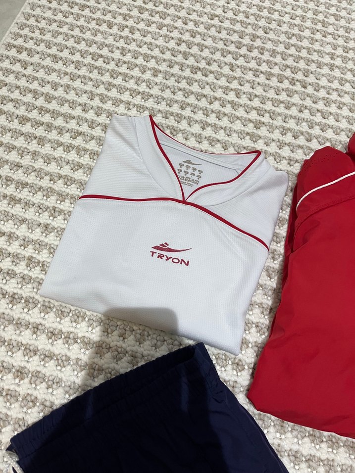 Tryon Kırmızı Fermuarlı Atletik Takım - Görsel 2