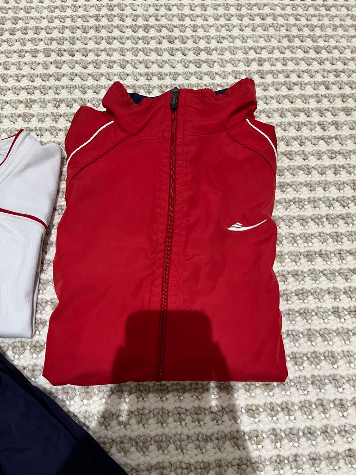 Tryon Kırmızı Fermuarlı Atletik Takım - Görsel 3