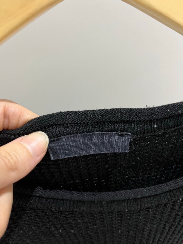 Siyah Triko erkek Kazak - Görsel 2