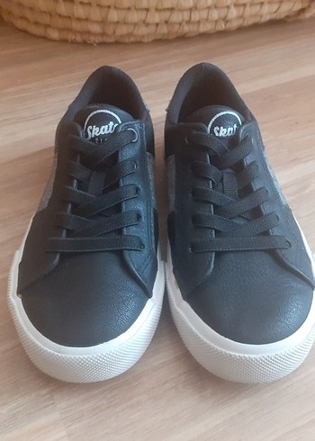 H&M Siyah Gri Günlük Çocuk Ayakkabısı
