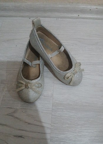 Kız Çocuk Bej Fiyonk Detaylı Babet - Görsel 2