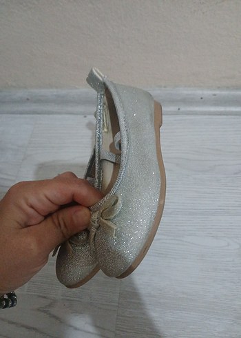 Kız Çocuk Bej Fiyonk Detaylı Babet - Görsel 7