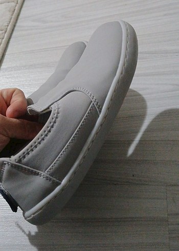 Erkek Çocuk Gri Kauçuk Loafer - Görsel 6