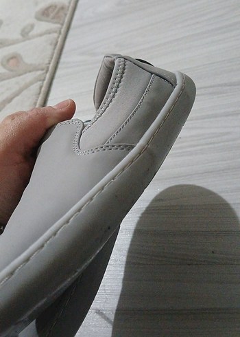 Erkek Çocuk Gri Kauçuk Loafer - Görsel 8