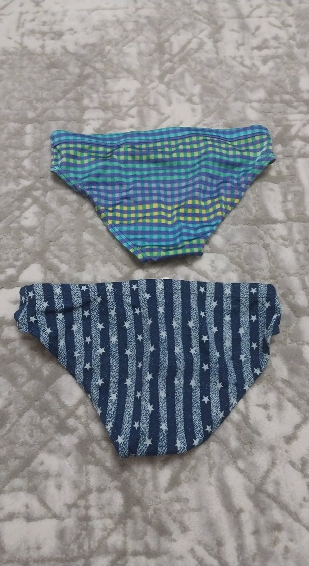 Renkli Desenli Çocuk 2'li mayo - Görsel 4