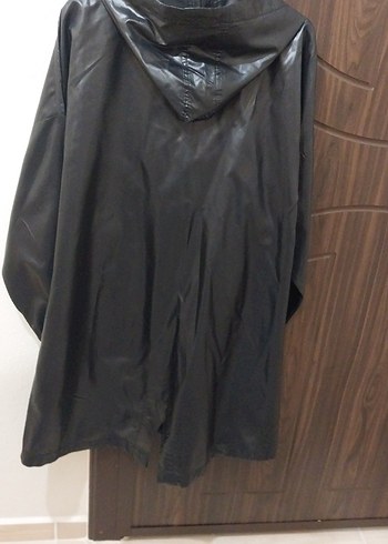 Siyah yağmurluk - Görsel 5