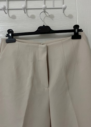 Bej Kumaş Pantolon - Görsel 2