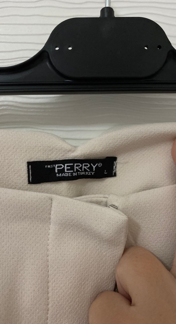 Bej Kumaş Pantolon - Görsel 4