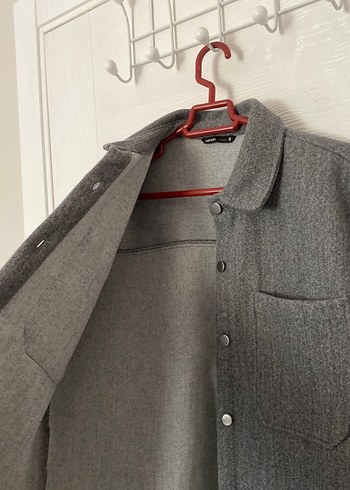 Defacto Kaşe Gömlek Ceket - Görsel 5