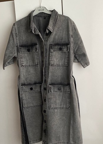 Trendyolmilla Curve kot elbise - Görsel 6