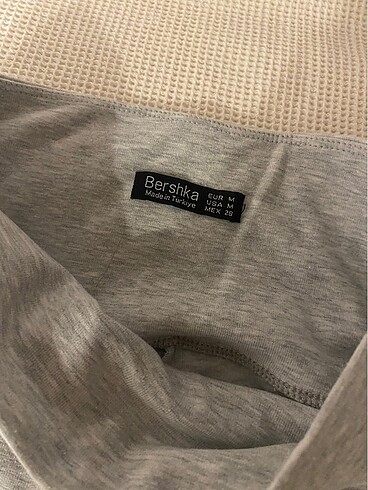 Bershka berahka ispanyol paca gri tayt