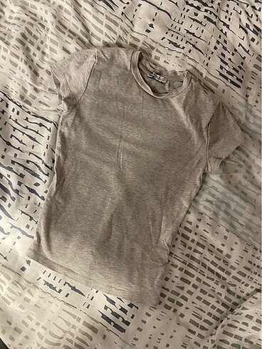 bershka gri crop