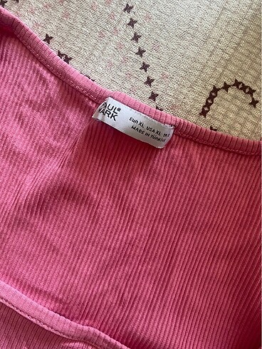 Paulmark pembe crop bluz