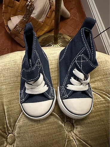 Converse bebek mavi 14cm spor ayakkabı