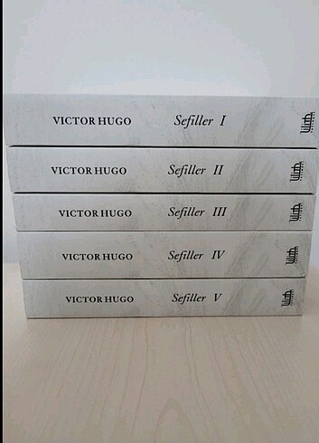 Victor Hugo Sefiller kitap seti 5 adet