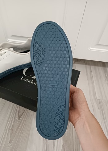 43 Beden Beyaz Gri Tabanlı erkek Spor Ayakkabı