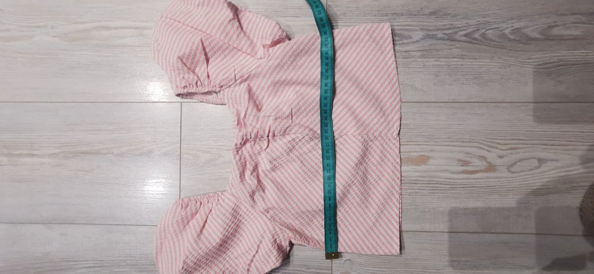 Koton marka Pembe beyaz çizgili Mini çocuk Bluz - Görsel 2