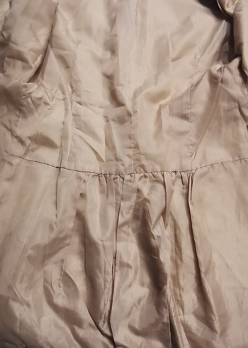 Koton marka Bej Midi Kadın Trençkot - Görsel 4