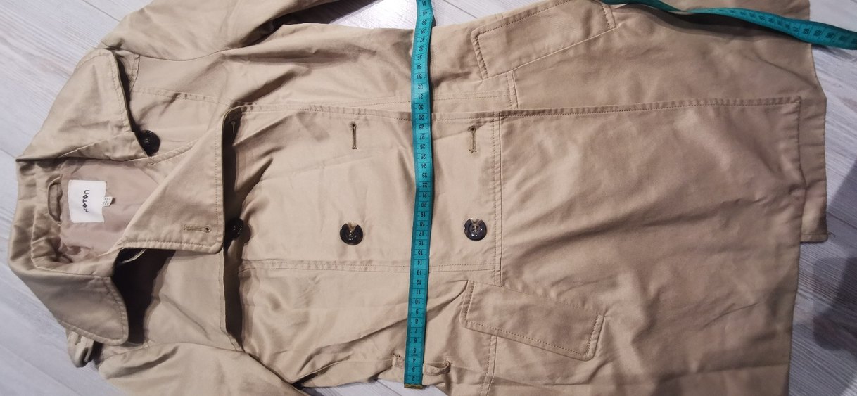 Koton marka Bej Midi Kadın Trençkot - Görsel 2