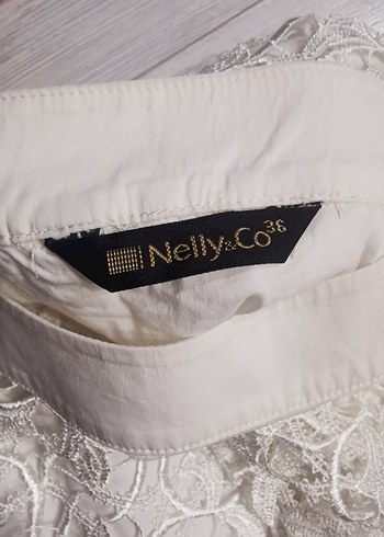 Dantel Detaylı Beyaz Bohem Bluz - Görsel 7