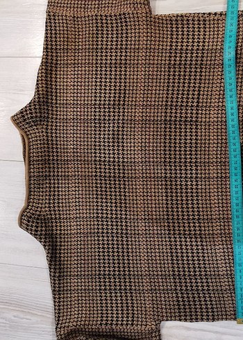 Trendyol marka Kahverengi Boğazlı Örgü Kadın Kazak - Görsel 3