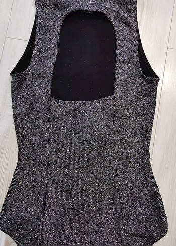 Bershka kadın kolsuz çıtçıtlı body - Görsel 2