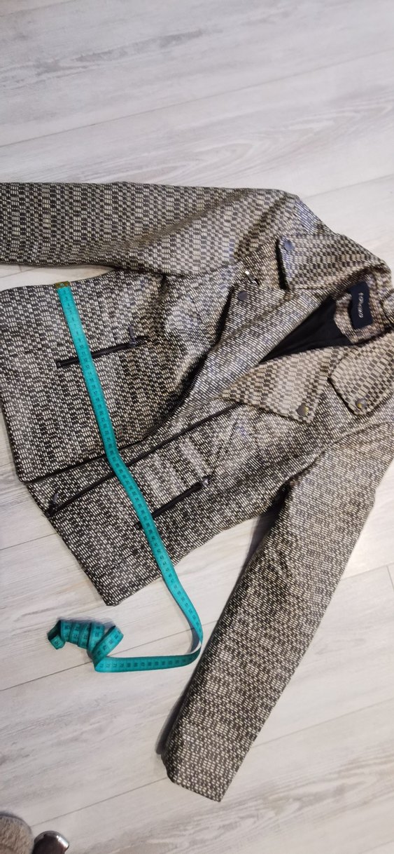 Fabrika marka Yılan Desenli deri Ceket - Görsel 2