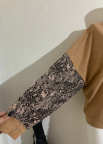 Kol Detaylı Kazak - Görsel 2