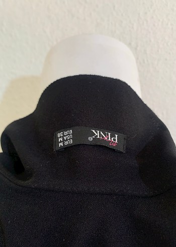 Düz Siyah Geniş Paça Tulum - Görsel 4