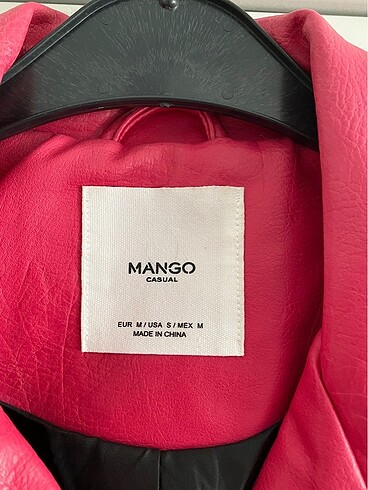 Mango Mango Deri Ceket