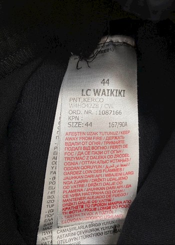 Siyah Normal Boy Hamile Pantolonu - Görsel 5