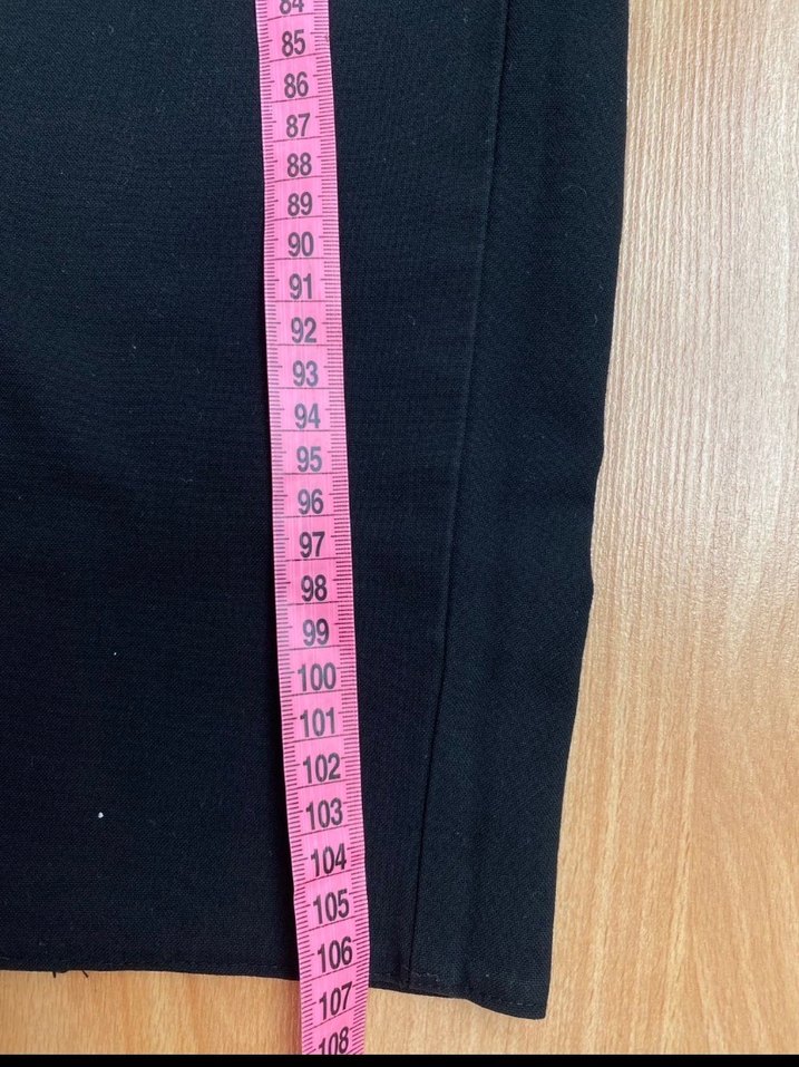 Siyah Normal Boy Hamile Pantolonu - Görsel 3