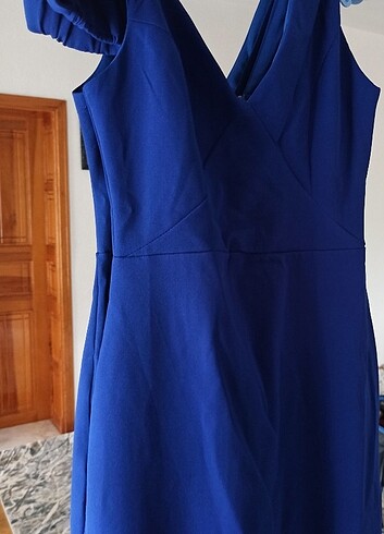 Trendyol & Milla Mavi uzun Elbise 