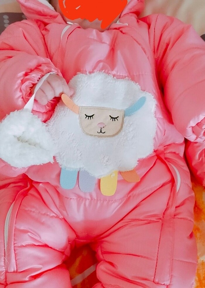 Kız bebek mont  - Görsel 2