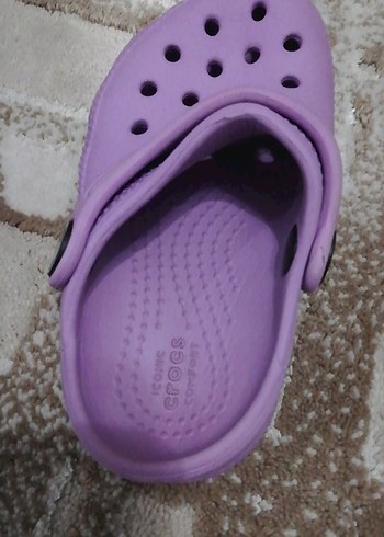 Kız Çocuk Mor Crocs Sandalet - Görsel 4