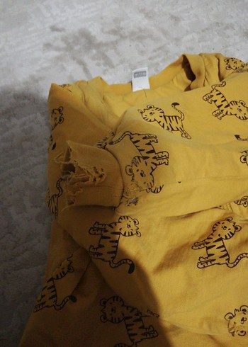 Parlak Sarı Baskılı uyku tulumu - Görsel 2