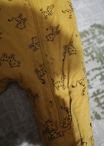 Parlak Sarı Baskılı uyku tulumu - Görsel 4