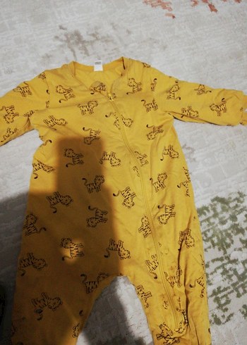 Parlak Sarı Baskılı uyku tulumu - Görsel 5