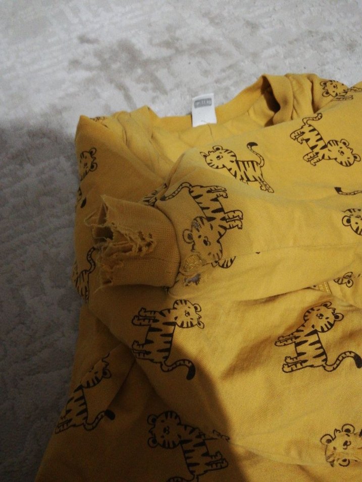 Parlak Sarı Baskılı uyku tulumu - Görsel 2