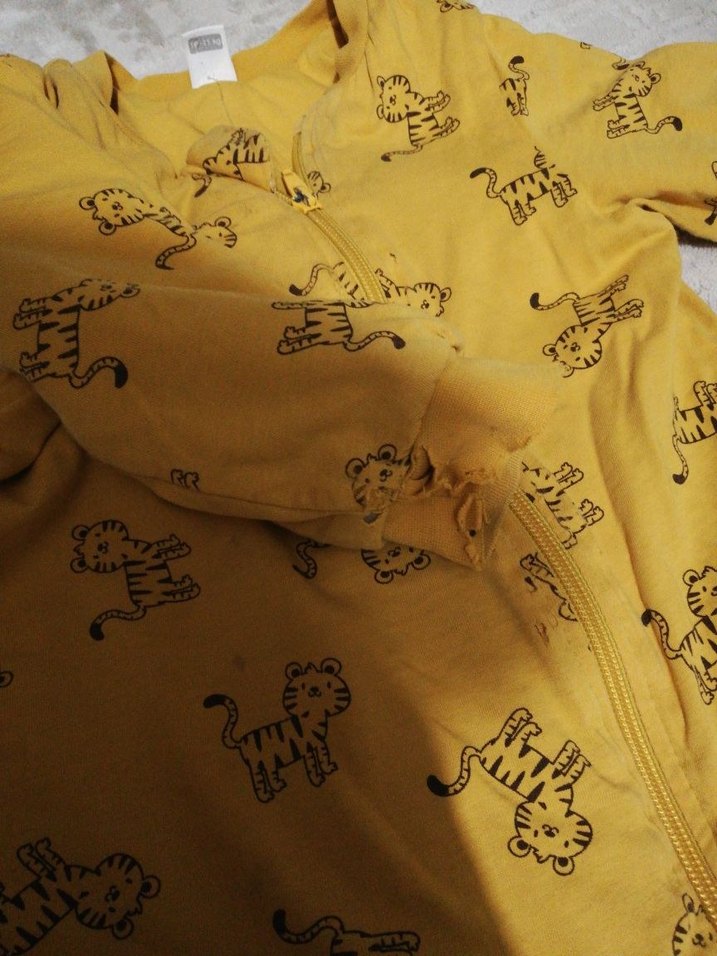 Parlak Sarı Baskılı uyku tulumu - Görsel 3