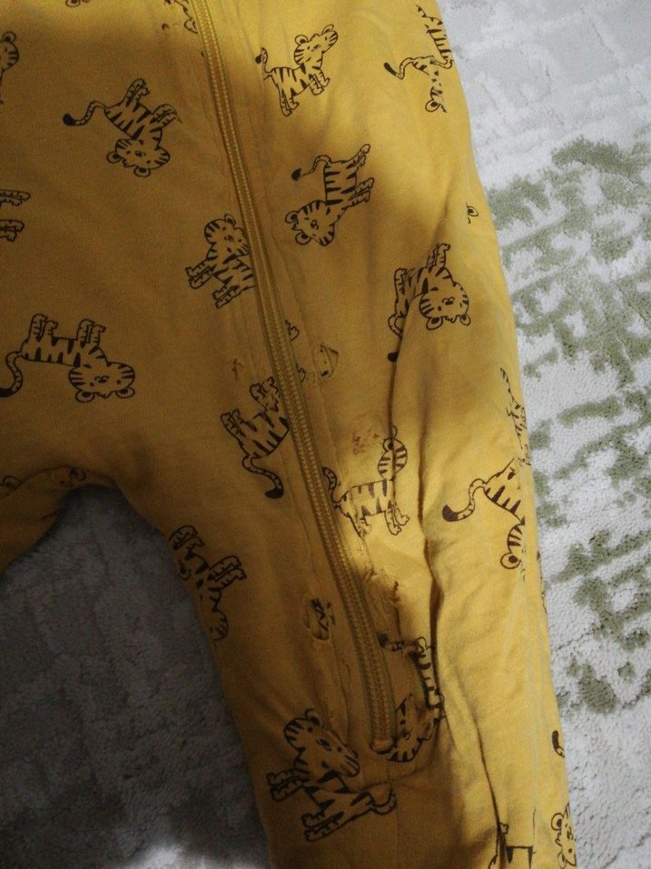 Parlak Sarı Baskılı uyku tulumu - Görsel 4