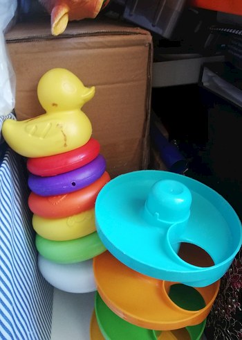 Renkli Eğitici Ördekli Yuva Oyuncağı - Görsel 2