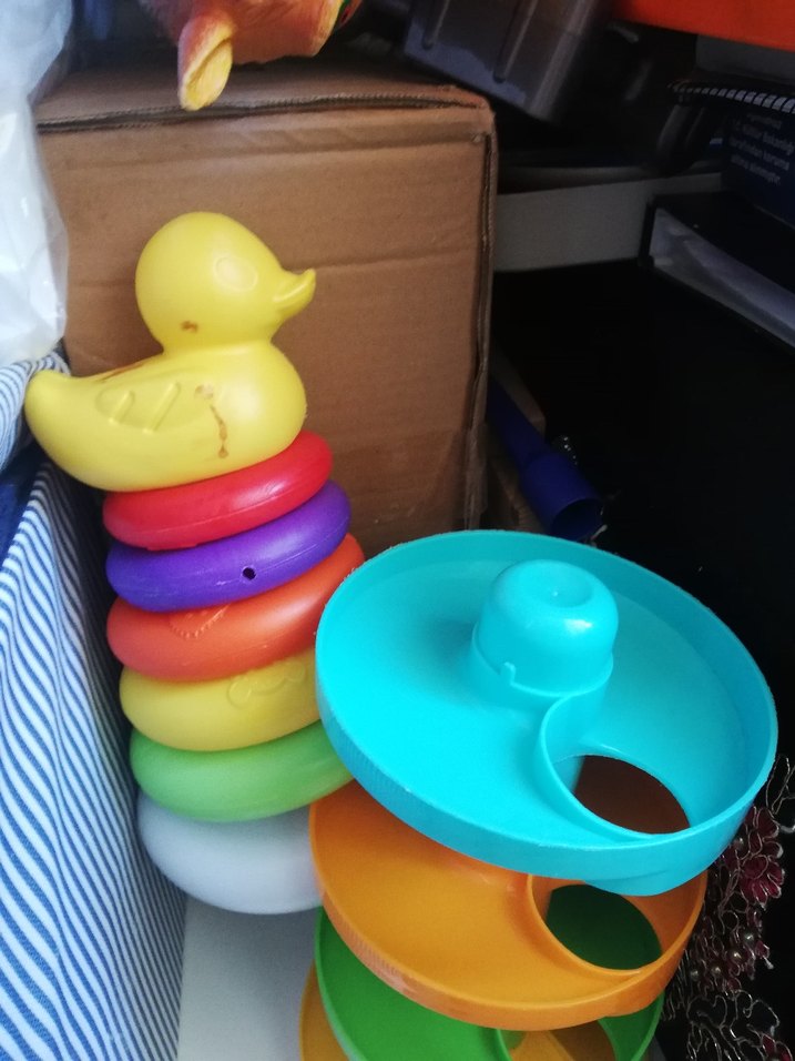 Renkli Eğitici Ördekli Yuva Oyuncağı - Görsel 2