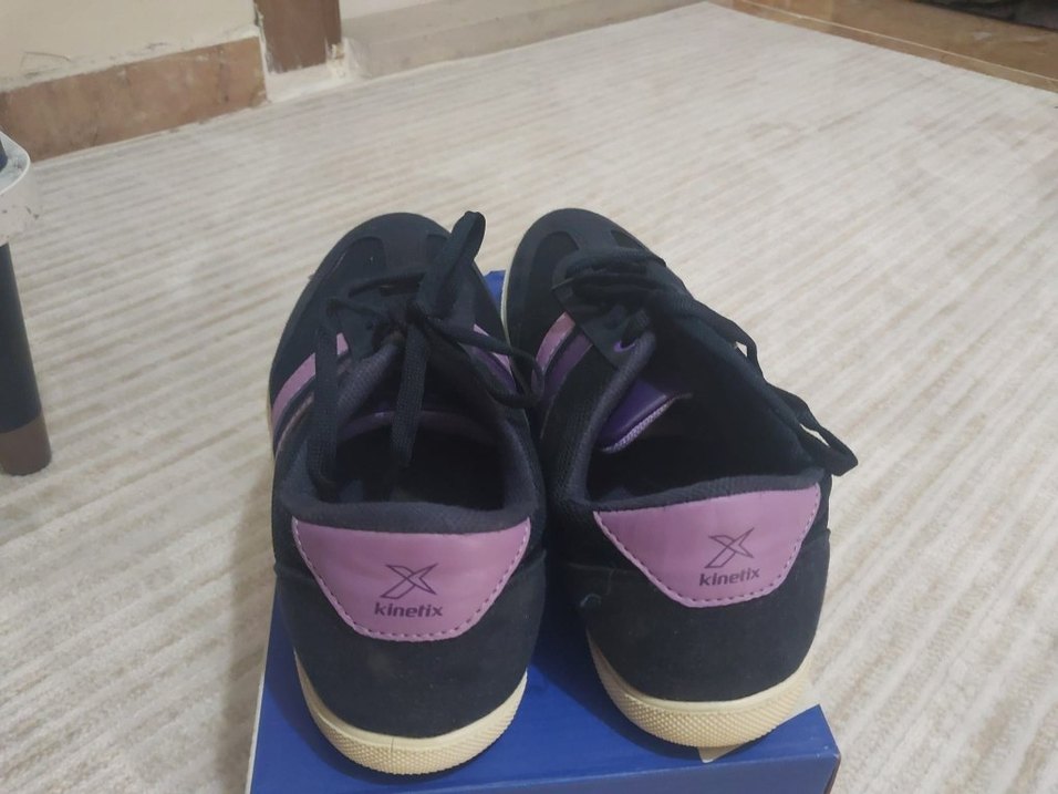 Mor Detaylı Kadın Spor Ayakkabı - Görsel 4