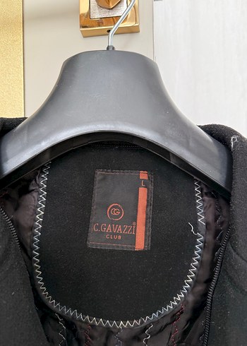 Siyah Düğmeli Midi Erkek Kaban - Görsel 3