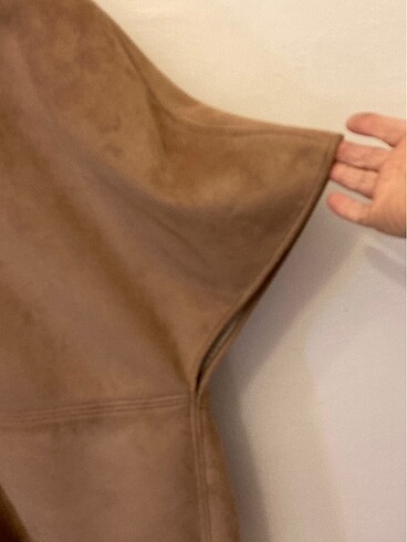 Zara ZARA SÜET DERİ KABAN90
